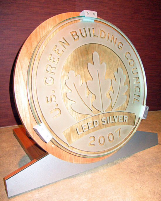 Dunham Office Awarded LEED-CI Silver Certification
