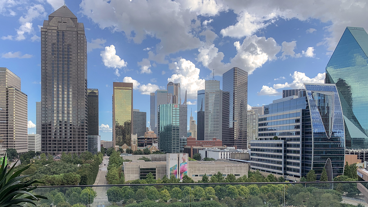 We’re opening a new office in Dallas, Texas.