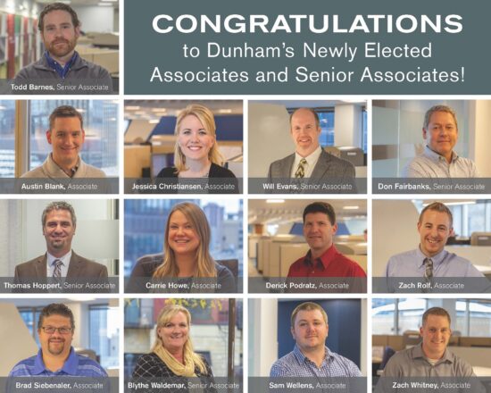 New Associates + Senior Associates!