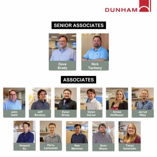 New Associates and Senior Associates